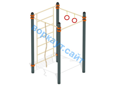 Воркаут комплекс ВC-18 в Ульяновске Воркаут комплекс ВC-18 в Ульяновске