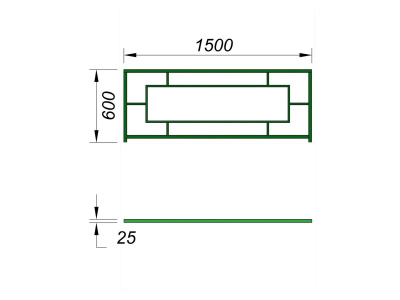 Ограждение площадки МАФ 5000 в Ульяновске