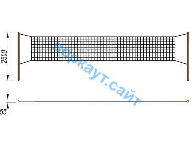 Волейбольные стойки СИО 3515 в Ульяновске