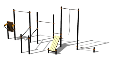 Спортивный комплекс воркаут ВС-90 в Ульяновске