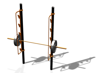 Спортивный комплекс воркаут ВС-84 в Ульяновске