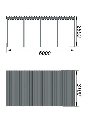 Теневой навес трибун МАФ 4130 в Ульяновске