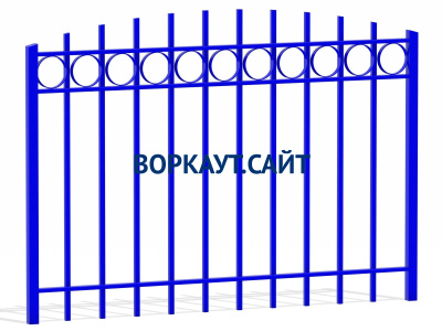 Ограждение спортивной площадки МАФ 5005 в Ульяновске