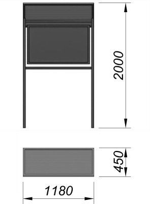 Информационный стенд МАФ 6006 в Ульяновске