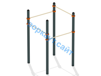 Турник четырехуровневый ВС-11 в Ульяновске