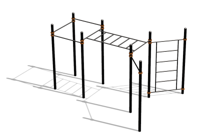 Спортивный комплекс воркаут ВС-117 в Ульяновске