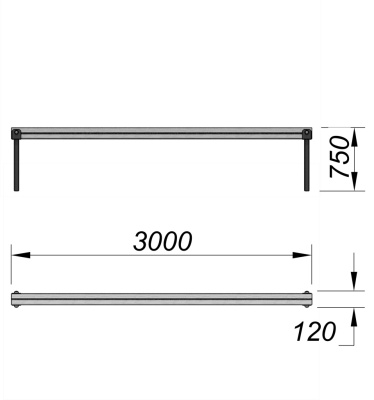 Бум бревно ДСК 3540 в Ульяновске